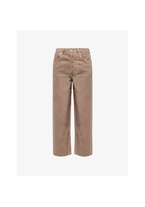 Womens Agolde Ren Wide-Leg Denim Jeans