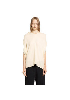 Cocoon Viscose Wool Cape Blouse