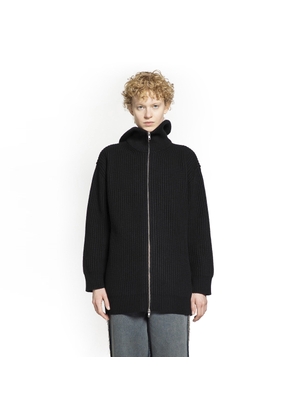 Wool Blend Oversized Cardigan