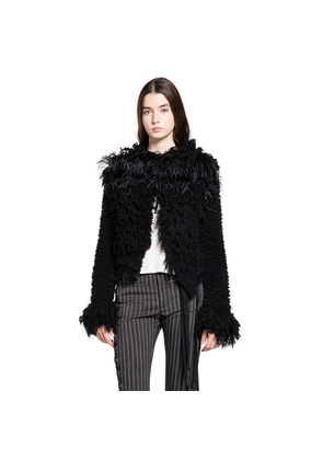 Ieke Fully Wool Jacket with Feathers