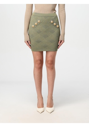 Skirt BALMAIN Woman color Green