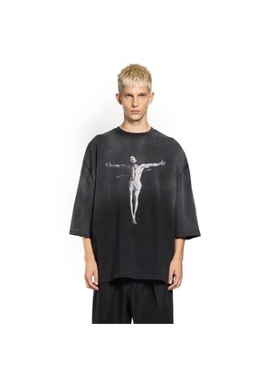 WILLY CHAVARRIA MAN BLACK T-SHIRTS & TANK TOPS