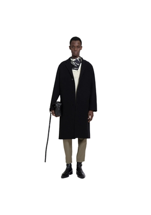 JIL SANDER MAN BLACK COATS