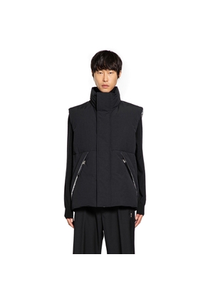 Smooth Sleeveless Padded Jacket