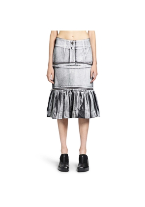 Painted Workwear Skirt