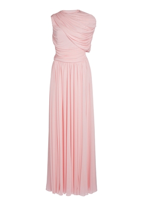 Giambattista Valli Draped Jersey Maxi Dress - Moda Operandi