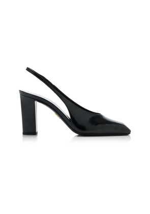 Prada Leather Slingback Pumps - Moda Operandi