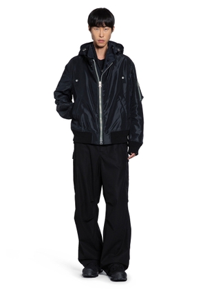 Nylon Twill x Grosgrain Blouson