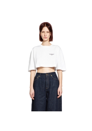 Givenchy Stamp Cropped T-Shirt