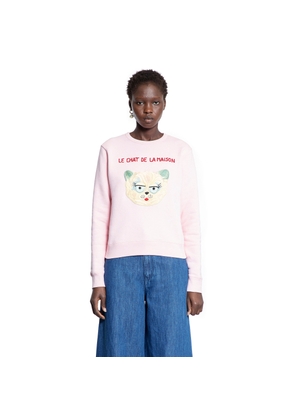 Le Chat De La Maison Cotton Sweatshirt