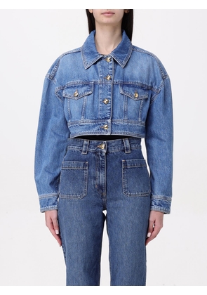 Jacket ELISABETTA FRANCHI Woman color Blue