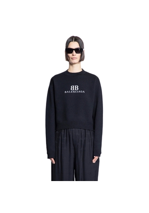 BB Logo Cropped Sweater