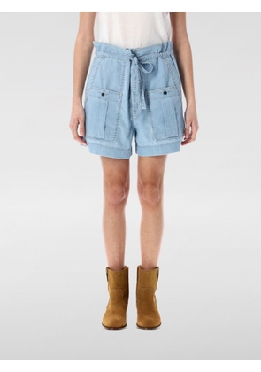 Shorts ISABEL MARANT ETOILE Woman color Gnawed Blue