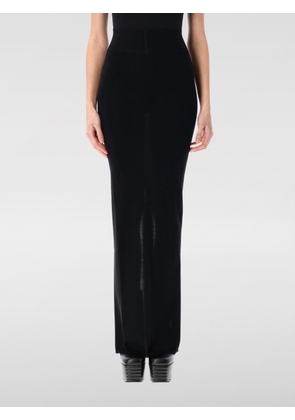 Skirt RICK OWENS Woman color Black