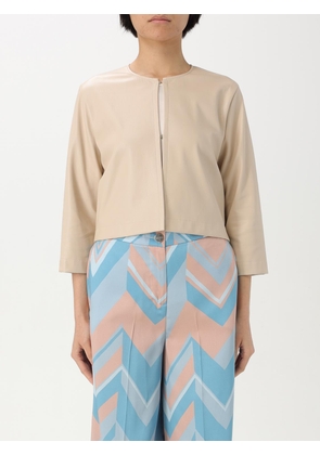 Jacket LIU JO Woman color Beige