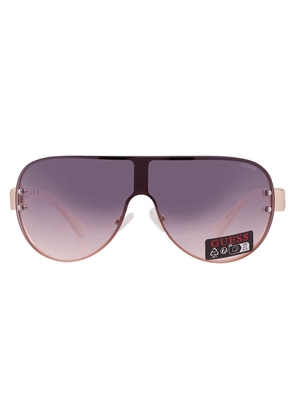 Guess Factory Smoke Gradient Shield Ladies Sunglasses GO00037 32B 00