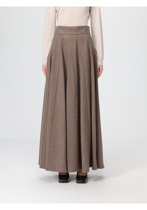 Skirt MAX MARA Woman color Hazel