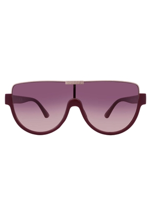 Guess Factory Bordeaux Gradient Shield Ladies Sunglasses GO00033 74T 00