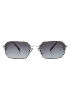 Prada Grey Gradient Geometric Ladies Sunglasses PR A51S 1BC90A 58