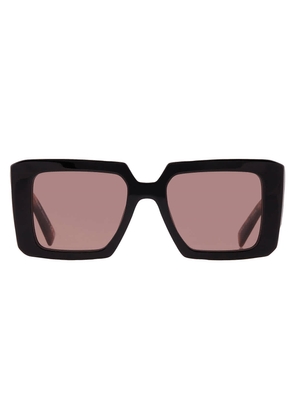 Prada Light Brown Square Ladies Sunglasses PR 23YS 27B60B 51