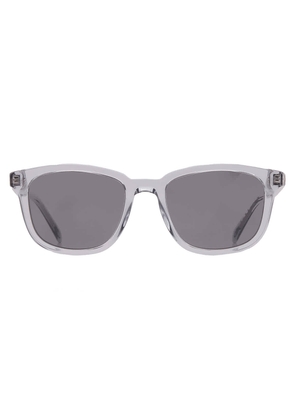 Prada Dark Grey Flash Silver Square Mens Sunglasses PR A21S 19T175 53