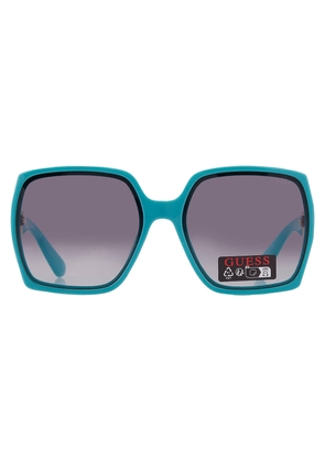 Guess Factory Smoke Gradient Sport Ladies Sunglasses GO00031 87B 62
