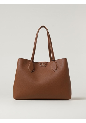 Tote Bag TWINSET Woman color Camel