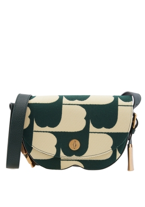 Burberry Chess Satchel Cotton Crossbody Bag