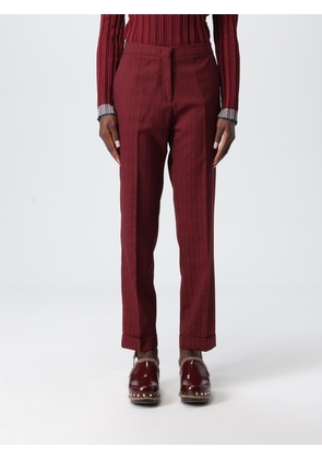 Pants ETRO Woman color Red