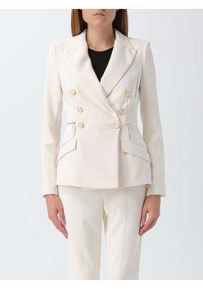 Jacket ELISABETTA FRANCHI Woman color Milk
