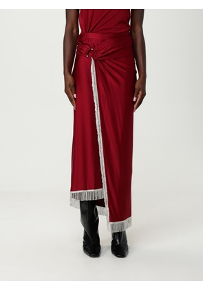 Skirt RABANNE Woman color Red