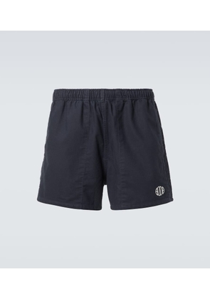 Bode Logo cotton twill shorts
