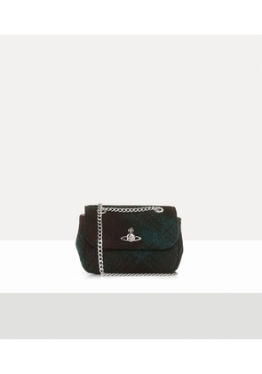 Vivienne Westwood Small Purse Harris Tweed Check Dark-check One Size Women
