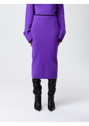 Skirt PINKO Woman color Violet