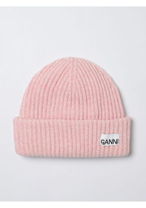 Hat GANNI Woman color Pink