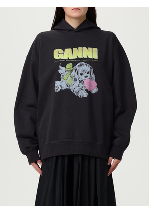 Sweatshirt GANNI Woman color Grey