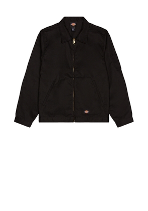 Dickies Unlined Eisenhower Jacket in Black - Black. Size S (also in L, M, XL).
