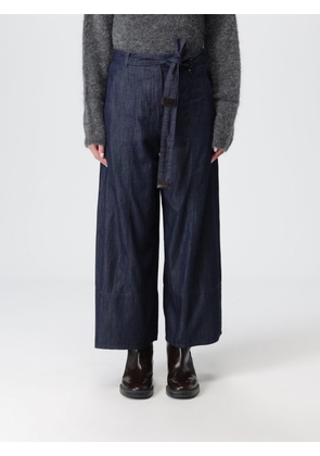 Pants 'S MAX MARA Woman color Blue
