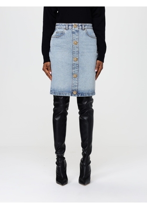 Skirt BALMAIN Woman color Blue