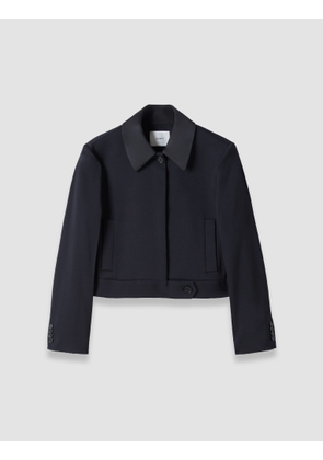 Abbe Tailored Crepe Jacket - 36