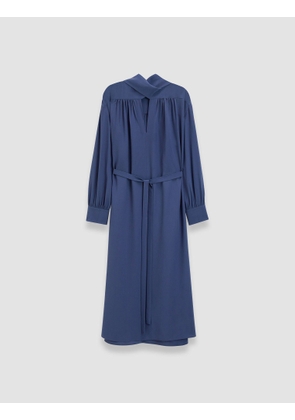 Bolero Silk Crepe de Chine Dress - 34