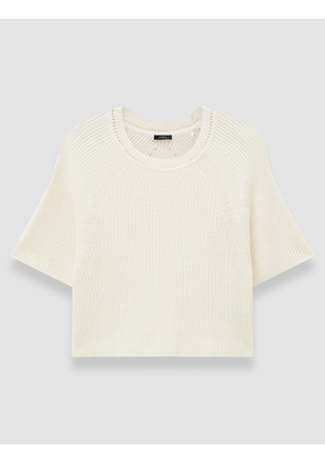 Linen Blend Knit Top - XL