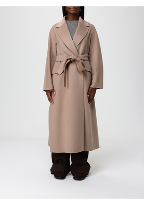 Coat 'S MAX MARA Woman color Sand