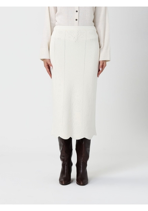 Skirt TWINSET Woman color White