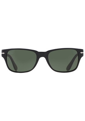 Persol Green Rectangular Unisex Sunglasses PO3288S 95/31 55