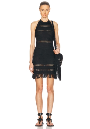 Isabel Marant Etoile Aralia Dress in Black - Black. Size 36 (also in 34, 38, 40).