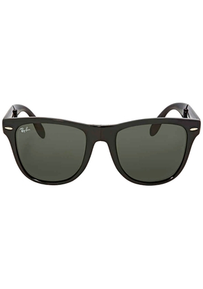 Ray Ban Wayfarer Folding Classic Green Classic G-15 Unisex Sunglasses RB4105 601 54