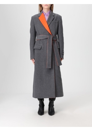 Coat MSGM Woman color Grey