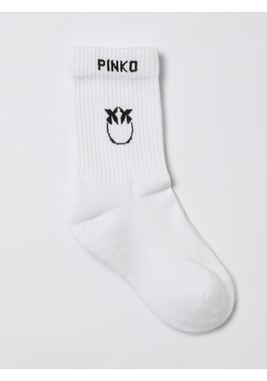 Socks PINKO Woman color White
