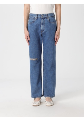 Jeans JOSHUA SANDERS Woman color Gnawed Blue